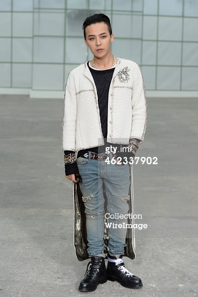 G-Dragon Chanel Show Paris - Press Photos - Getty Wire - 20150127 - 4.jpg