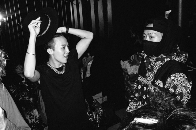 GDragon Xin Fake Candy afterparty Paris 2015-01-25