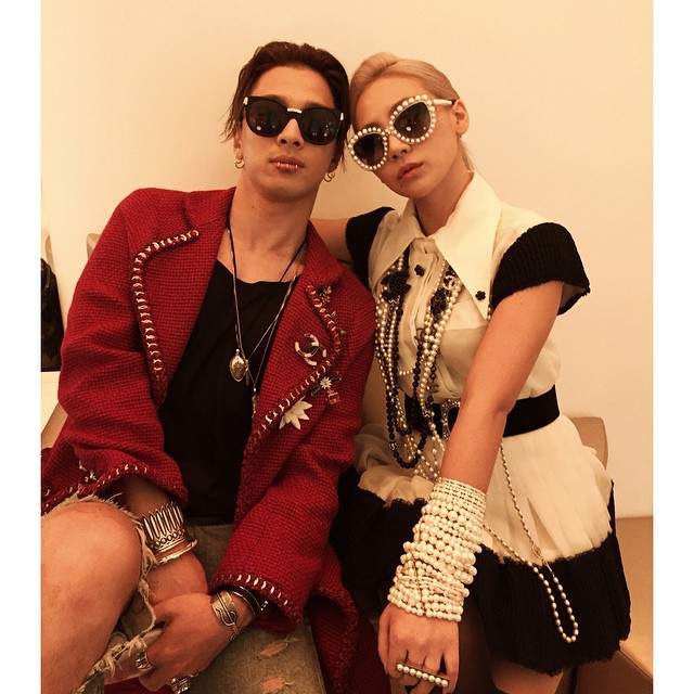 CL IG with Taeyang 2015-05-05