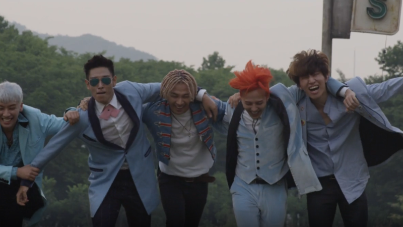 BIGBANG Has a Blast in Behind-the-Scenes Video of “Sober” MV