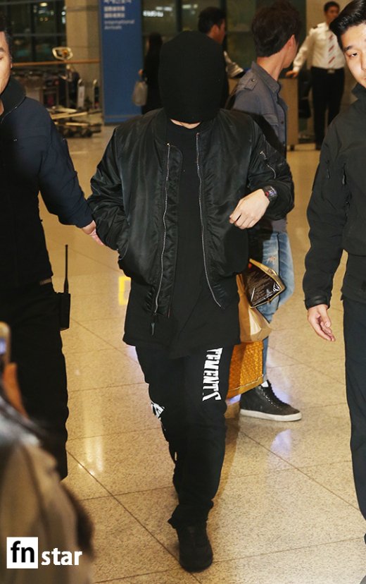 BIGBANG arrival Seoul 2015-10-26 press