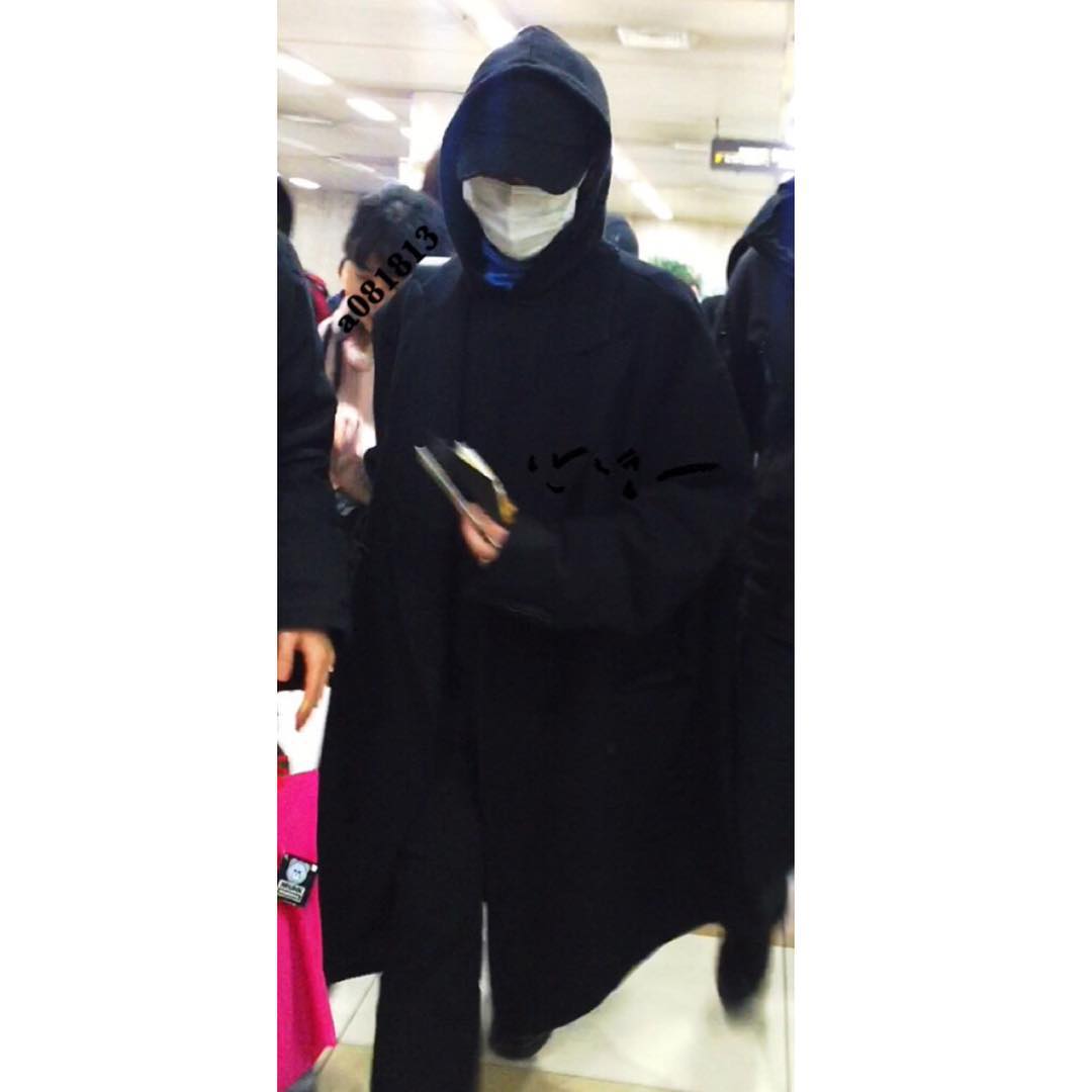 G-Dragon Arrival Seoul From Japan 2015-12-22 By A081813