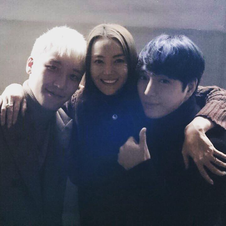 Jong Hoon Instagram With Seungri And Mizuki Arisa 2015-12-28