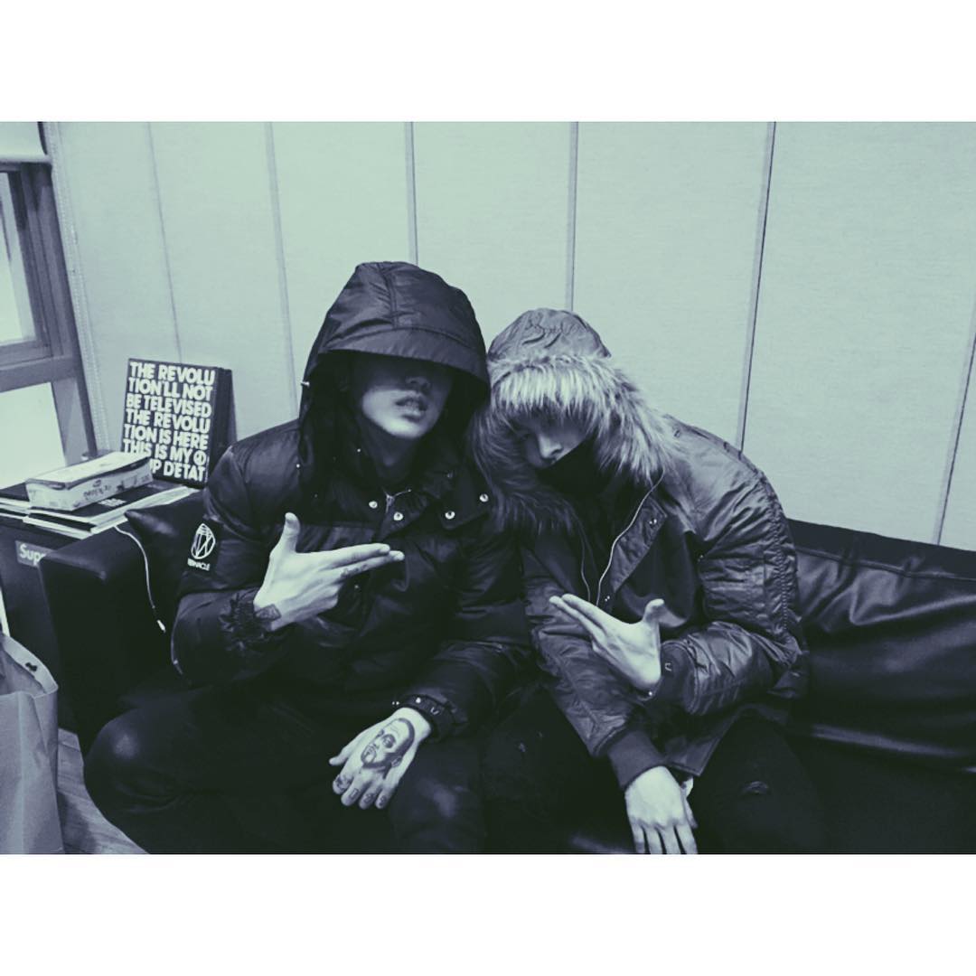 Kush Instagram With Taeyang 2014-12-28