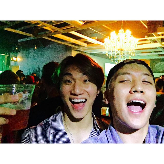 T.O.P Instagram Dec 18, 2015 4:33pm Clubbing with daesung