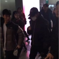 GD TOP Dae Departure Beijing To Seoul 2016-01-02 韩都衣舍G-Dragon粉丝团 (4)