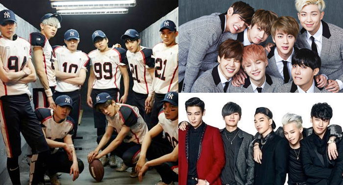 EXO, BTS, and BIGBANG Gain Impressive Number of New Subscribers on Naver’s V App