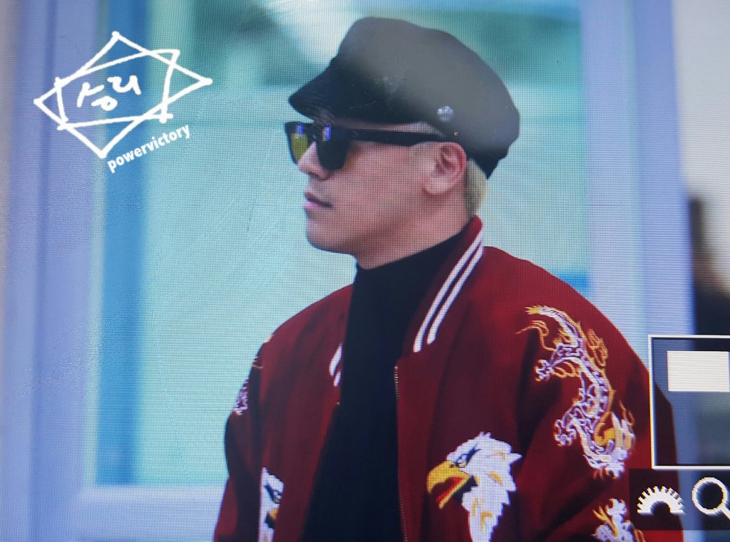 Seungri Arrival Seoul From Tokyo 2016-02-11