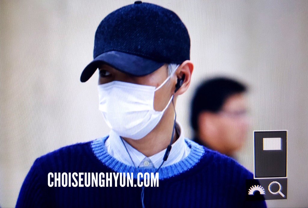TOP Arrival Seoul From Japan 2016-02-12 (6)
