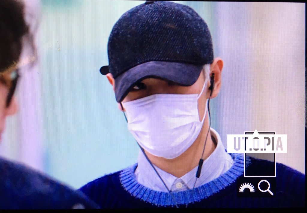 TOP Arrival Seoul From Japan 2016-02-12 (1)