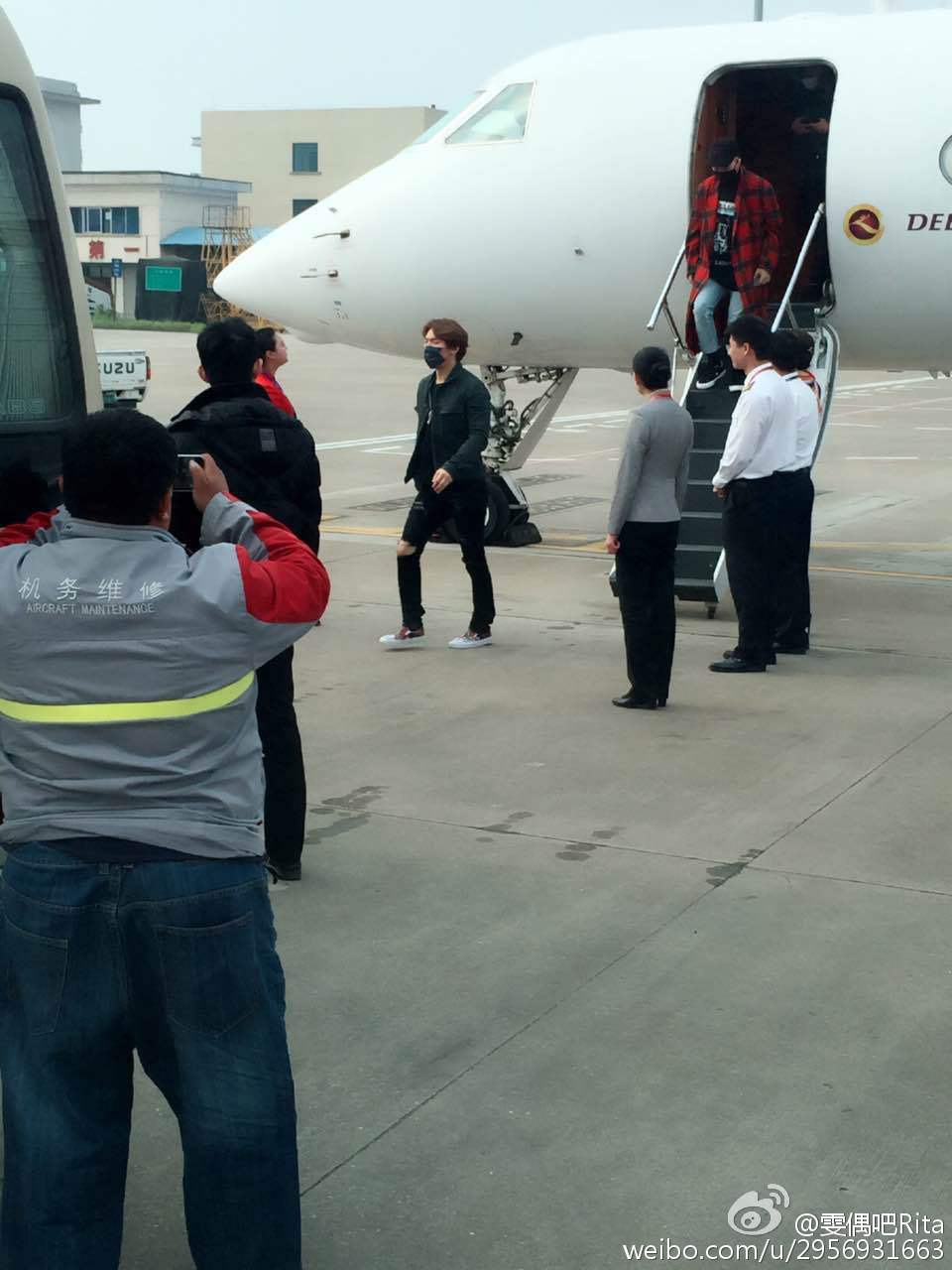 BIGBANG Arrival Changsha 2016-03-26 雯偶吧Rita (1)