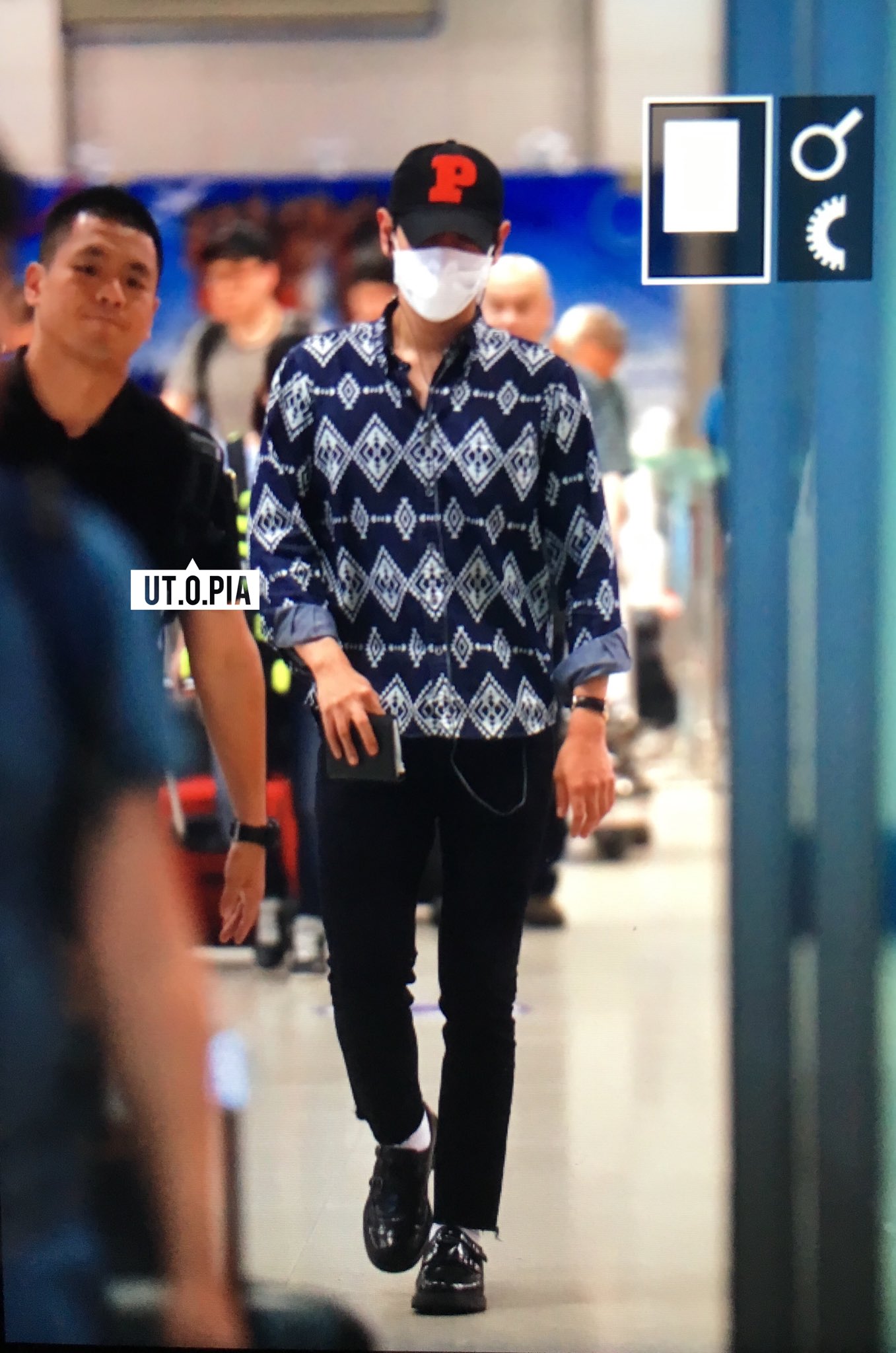 TOP Arrival Seoul ICN From Shanghai 2016-06-16 (5)