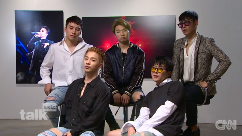 BIGBANG’s Interview With CNN: “We’re Happiest When The 5 Of Us Are Together”