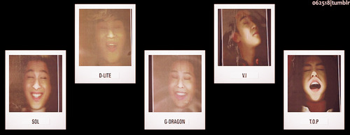 062518: They used their photo copied faces backstage.