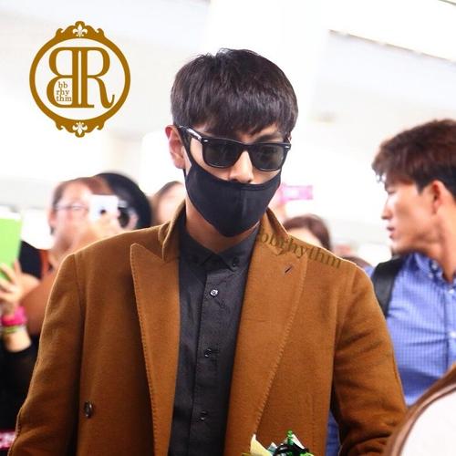 140607 TOP at Gimpo Airport Source: @bbrhythm