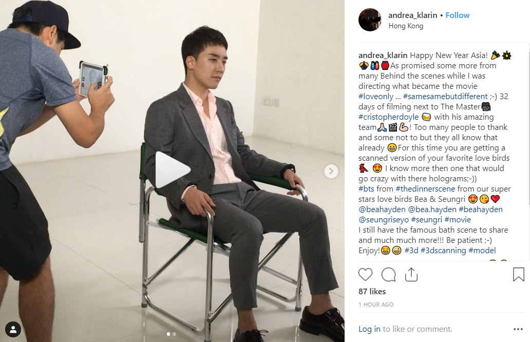 video-andrea-klarin-shares-behind-the-scenes-movie-of-seungri-for-the-movie-love-only