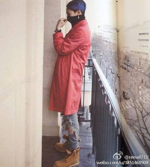 G-Dragon IN PARIS 2014  Source: reina9711@weibo