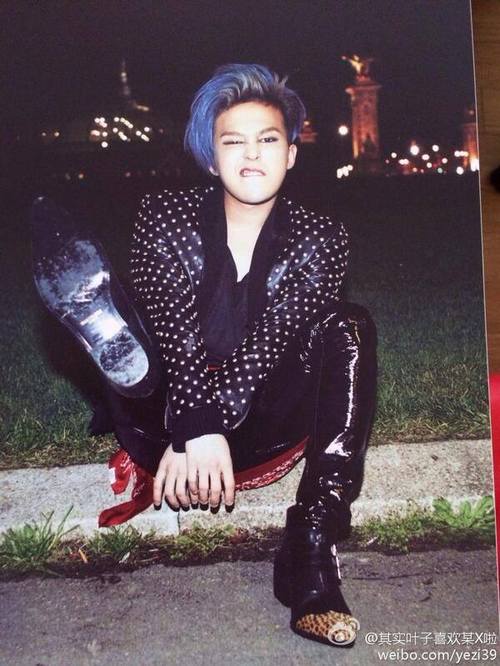 G-Dragon IN PARIS 2014  Source: reina9711@weibo